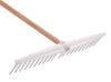 RASTRELLI RASTRELLO BRIXOPOLIPROPILENE CON MANICO GIARDINAGGIO 63 CM