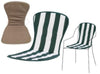 CUSCINO SEDIA POLTRONA ACTION MONOBASSO CM.75x38xH2 ARREDO GIARDINO ESTERNO