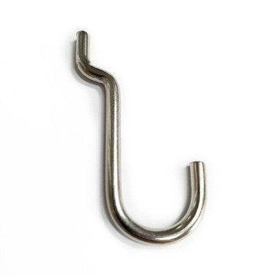 GANCI GANCIO IN FERRO PER PANNELLI FORATI PORTAUTENSILI N.4 MM 3,4. CF. PZ 200