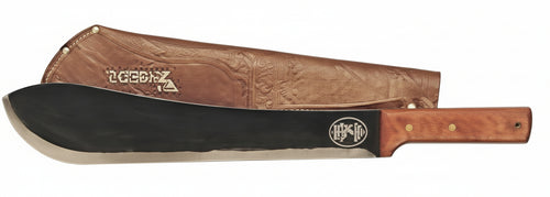 MACHETE CON FODERO IN CUOIO cm. 35 Angelo B.