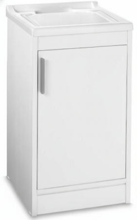 MOBILE LAVATOIO 1 ANTA CM.45x50x86H COMPLETO DI SIFONE