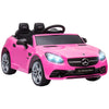Macchina Elettrica per Bambini 3-6 Anni con Luci LED, Effetti Sonori e Telecomando, 107x62.5x44 cm, Rosa YH6370-222V90PKYH6