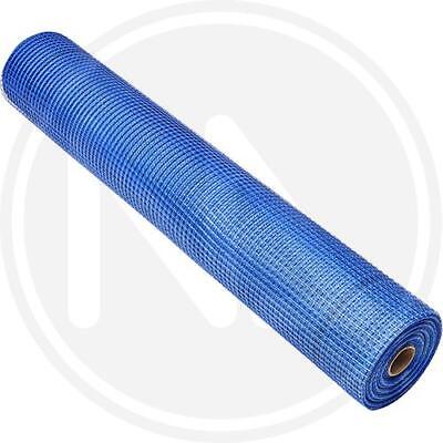 RETE PER INTONACO BLU IN FIBRA GR./MQ. 110 MM. 10X10 MT. 50