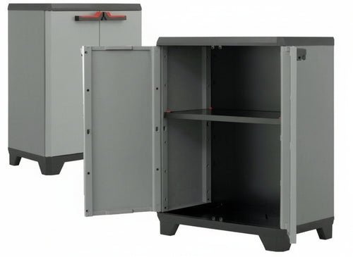 ARMADI ARMADIO IN RESINA BASIC BASSO CM.L68xP39xH90