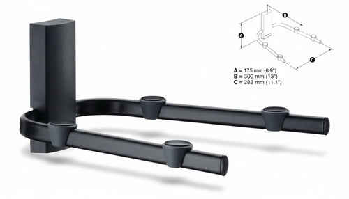 SUPPORTO VCR/DVD/DECODER SPACE SYSTEM BOX MELICONI