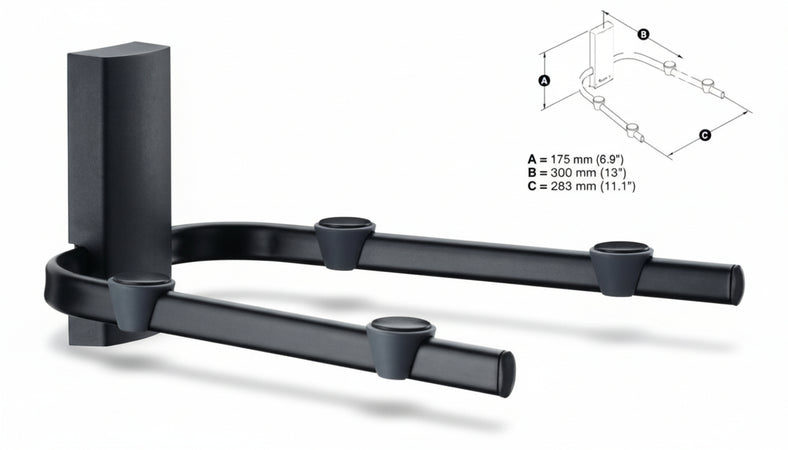 SUPPORTO VCR/DVD/DECODER SPACE SYSTEM BOX MELICONI