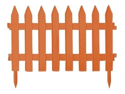BORDUERE RECINZIONI STACCIONATE GARDEN CLASSIC CM32XH35 PEZZI 7