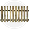 STACCIONATE IN LEGNO IMPREGNATO CM.180X100 ARREDO GIARDINO
