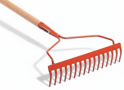 RASTRELLI RASTRELLO BRIXO DOPPIO ATTACCO CON MANICO 16 DENTI GIARDINAGGIO