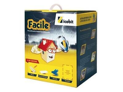 IMPERMEABILIZZANTE RISANATERRAZZE FACILE KIT GRIGIO KG. 3