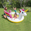 PISCINA GONFIABILE UNICORNO INTEX BABY CON SPRUZZINO GIOCO CM. 272X193X104