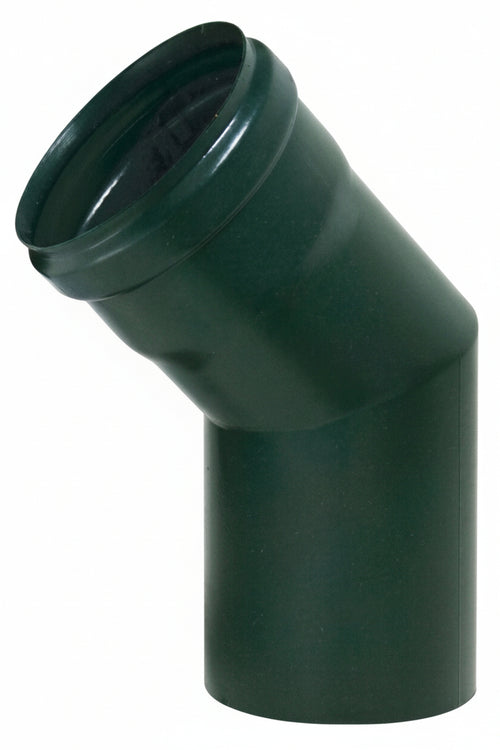 GOMITO CURVA A 45 PER STUFE A PELLET CANNE FUMARIE