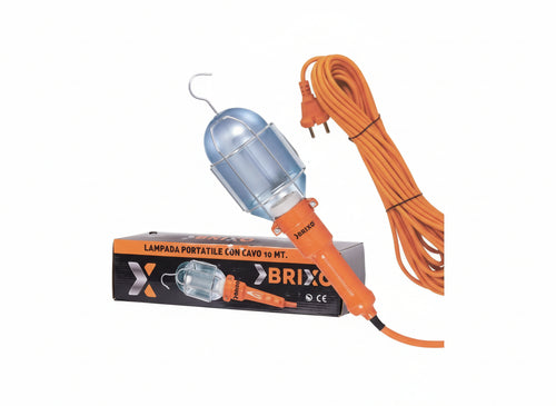 LAMPADE PORTATILI BRIXO CON CAVO DA 10 MT
