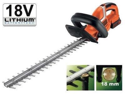 TAGLIASIEPI TAGLIAERBA RASAERBA B+D GTC 1845 L20 18V-1.5Ah UTENSILI DA GIARDINO