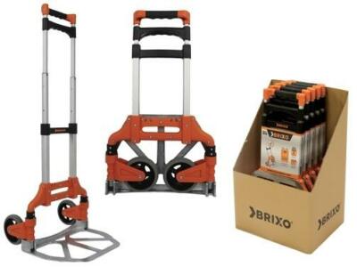 CARRELLI ALU BRIXO KOMPACT60 KG DIMENSIONI APERTO CM.40x40xH90/100