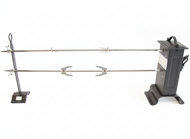 KIT GIRARROSTO ELETTRICO CM. 143x26x49 PER PORCHETTA 1 SPIEDO CON CARDANO