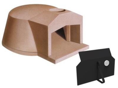 FORNO A LEGNA BEN COTTO VZF 1 CM. L96xP128xH50 CON PORTA FORNO