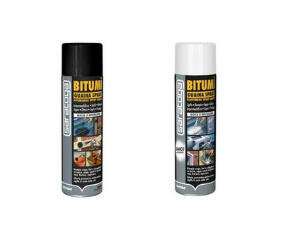SARATOGA BITUMI GUAINA BITUMINOSA SPRAY 500 ML IMPERMEABILIZZA SIGILLA bitumì
