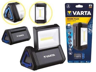 TORCE VARTA LED WORK FLEX AREA LIGHT TORCIA A BATTERIA MM.69x362xH119