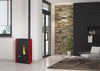STUFA A PELLET KW 4,7 LUISELLA BORDEAUX NORDICA MC 126