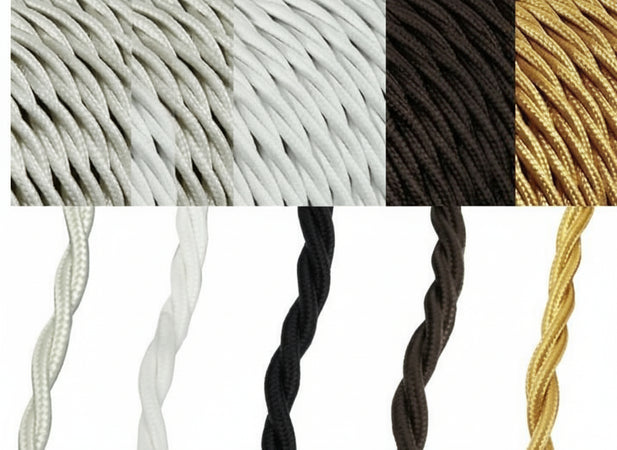 CAVI TRECCIA CAVO ELETTRICO TRECCIATO FR 3X1.5 ROTOLO 25MT