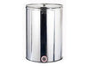 SERBATOIO ACCIAIO INOX CONTENITORE ENOLOGICO VINO OLIO CISTERNA RECIPIENTE LT400