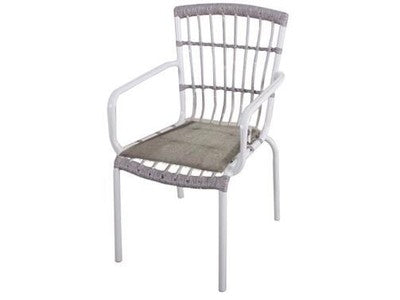 SEDIE CHAMPAGNE STRUTTURA IN ALLUMINIO IN PE RATTAN ARREDO GIARDINO PEZZI 2