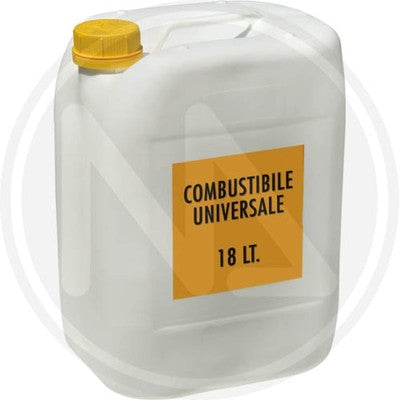 COMBUSTIBILE LIQUIDO UNIVERSALE PER STUFE DA LT. 18 ECOCALOR