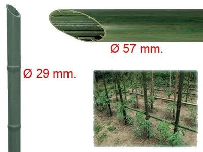 TUTORI TUTORE CANNE PER PIANTE IN MATERIALE PLASTICO H 180 CM PEZZI 25