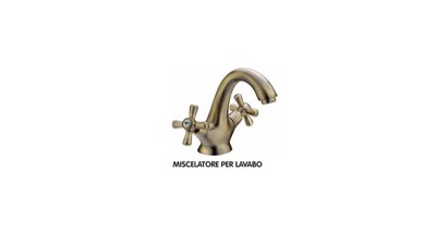 MISCELATORE PER LAVABO SERIE SOFIA BRONZO