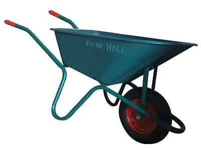 CARRIOLA GREEN con vasca in Plastica lt. 100 da giardino fai da te