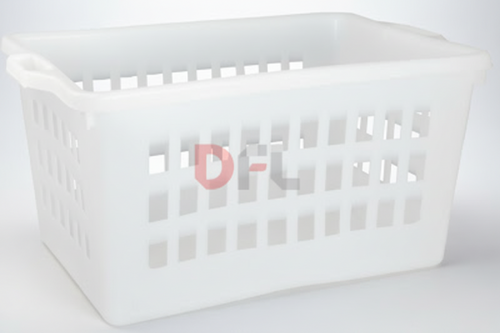 CASSETTA CESTA PER PANE CON MANICI 60 LT. ICS CM 59X42XH32