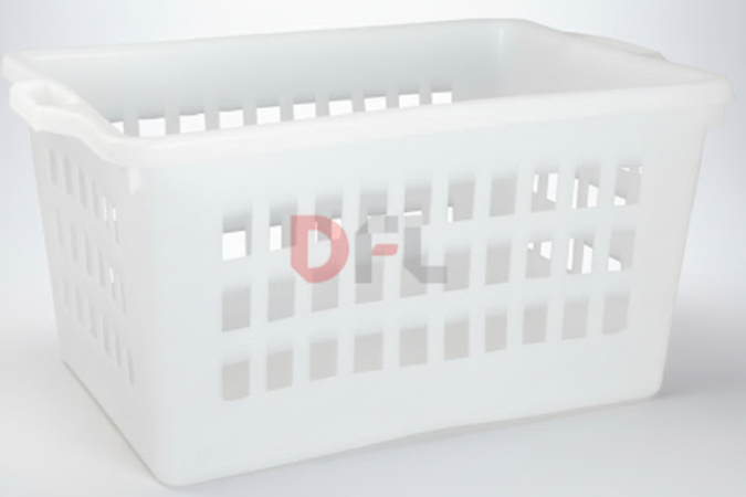 CASSETTA CESTA PER PANE CON MANICI 60 LT. ICS CM 59X42XH32