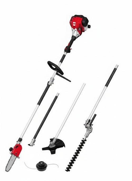 DECESPUGLIATORE MOTOSEGA POTATRICE MULTIFUNZIONE A SCOPPIO GRIZZLY MGPS 25 CC