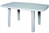 TAVOLO SORRENTO IN POLIPROPILENE VERDE CM. 140X80X72H