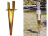 SUPPORTO PUNTALI PER TRAVI A TERRENO ART. 955 MISURE MM. 120X120