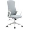 Sedia da Ufficio Ergonomica con Altezza Regolabile e Funzione di Inclinazione, 62x56x110-119.5 cm TR9921-637V00LGTR9
