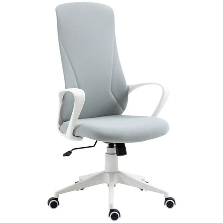Sedia da Ufficio Ergonomica con Altezza Regolabile e Funzione di Inclinazione, 62x56x110-119.5 cm TR9921-637V00LGTR9