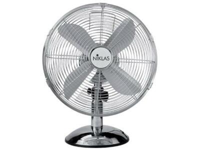VENTILATORI NIKLAS NEWAGE CHROME TAVOLO 50W -  40 CM