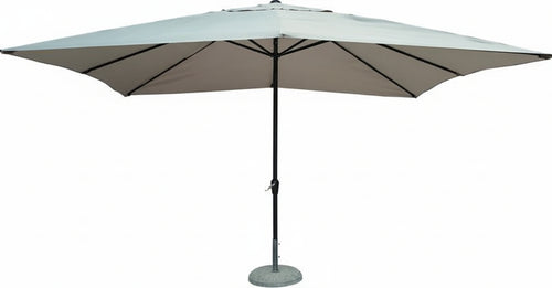 OMBRELLONE in alluminio MT. 3X4 PULLY colore ECRU' rettangolare ARREDO GIARDINO