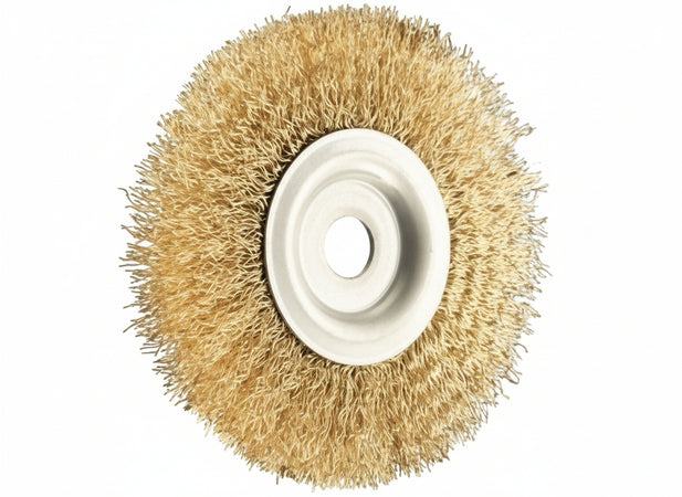 SPAZZOLE CIRCOLARI BRIXO  120 MM FORO 16MM UTENSILI ELETTRICI