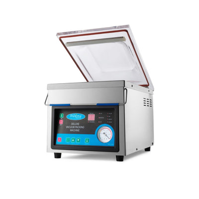 Macchina Sottovuoto - 26cm Barra di Tenuta - L28cm x P38,5cm x H9cm Camera