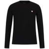 Guess t-shirt nera manica lunga M2YI28-J1314