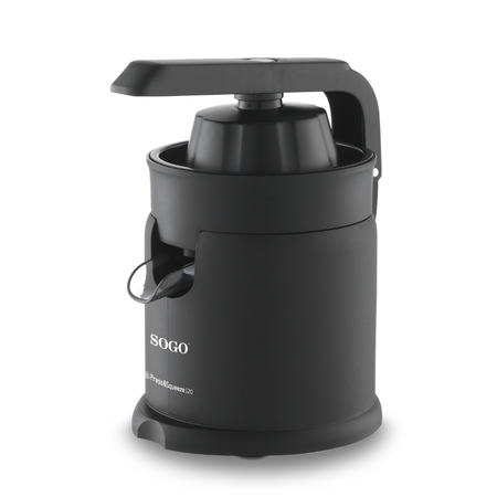 Spremiagrumi Elettrico con Leva per Arance e Limoni, 2 Coni, Sistema Antigoccia, Parti Smontabili per Pulizia Facile, Capacità 250 ml