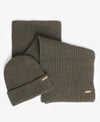 Barbour International cappello e sciarpa donna estoril beanie e scarf gift fw23