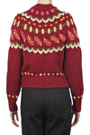 MC2 SAINT BARTH MC2 Saint Barth - Maglia - 441703 - Fantasia Bordeaux da donna