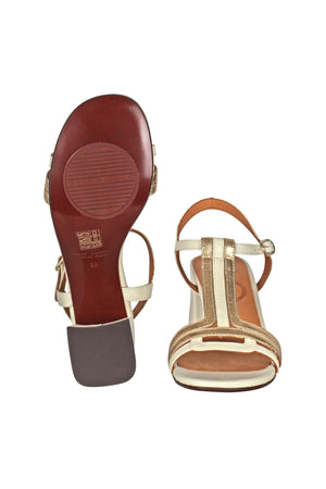 CHIE MIHARA Chie Mihara - Sandali - 451138 - Latte/Oro da donna