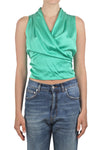 JUCCA Jucca - Top - 431663 - Verde da donna