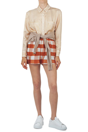 SO ALLURE So Allure - Shorts - 451671 - Fantasia Arancione da donna