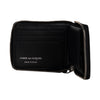 COMME DES GARCONS WALLET Silver Eyelet portafoglio in pelle in nero da donna